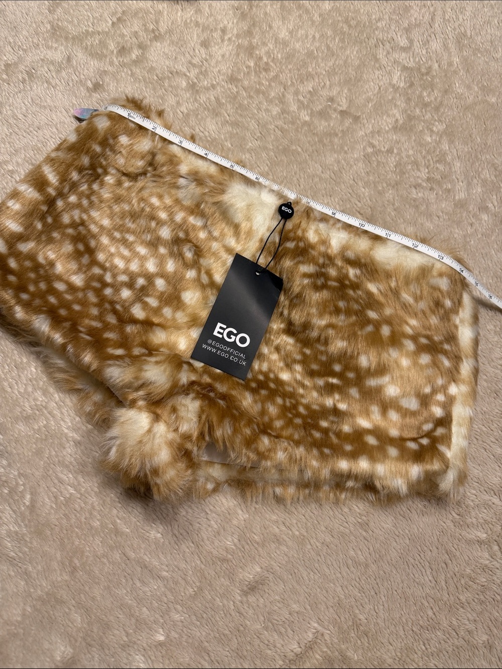 EGO Bambi Faux Fur Shorts - Picture 11 of 12
